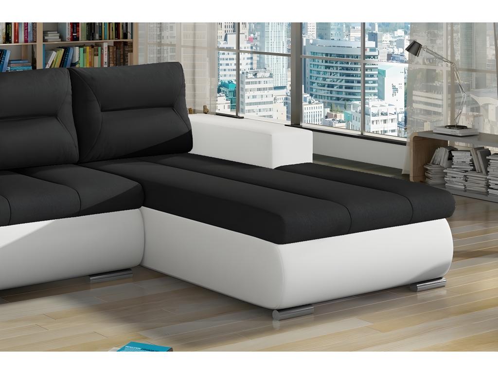 Black Leather Sofa Bed