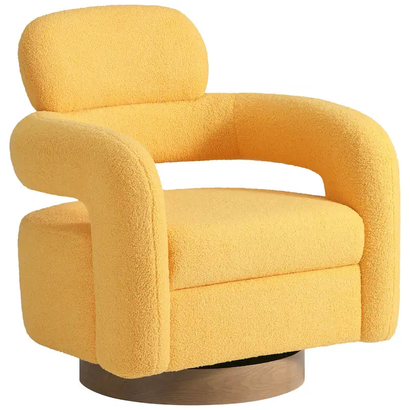 Bayville 29 Wide Sherpa Swivel Chair