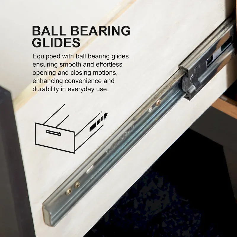 Furniture of America Conjira Modern 3-Piece White Wood Storage Bedroom Set