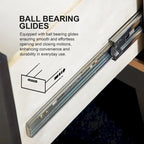 Furniture of America Conjira Modern 3-Piece White Wood Storage Bedroom Set