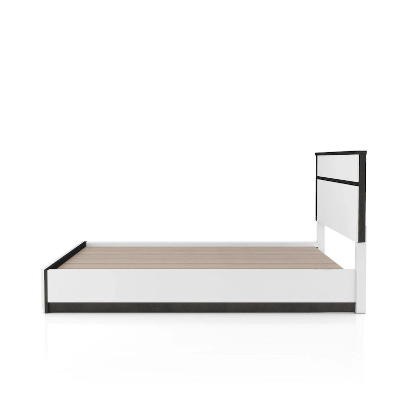 Furniture of America Conjira Modern 3-Piece White Wood Storage Bedroom Set