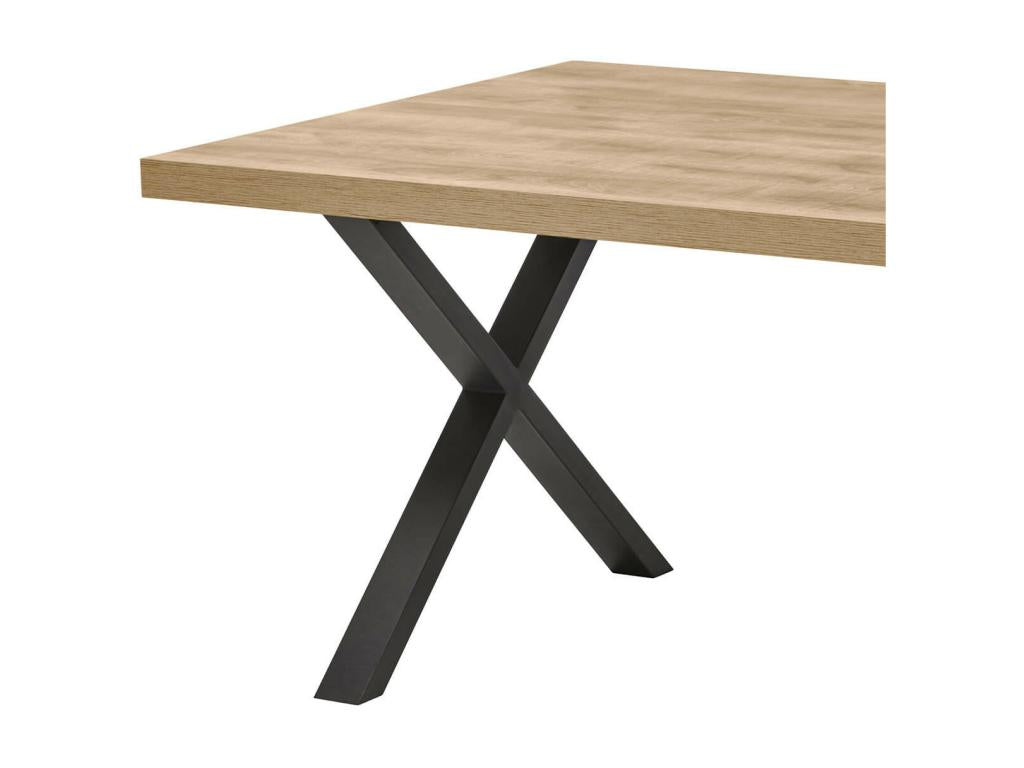 Brown Metal Table - dlz1766576493841