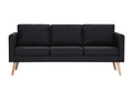 Black Fabric Sofa
