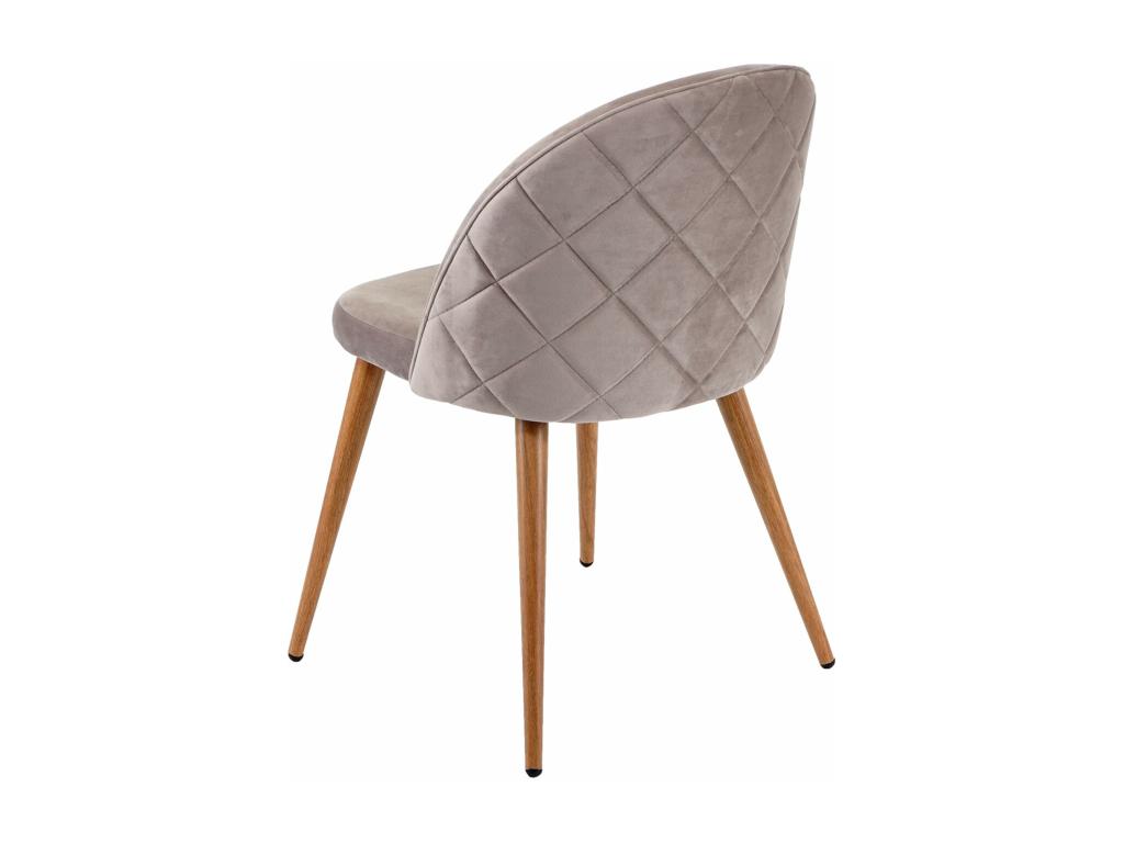 Gray Velvet Accent Chair