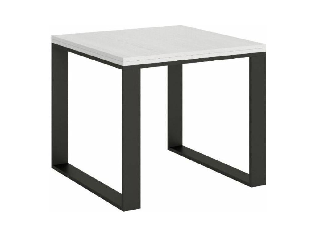 White Table, 90 x 90 cm