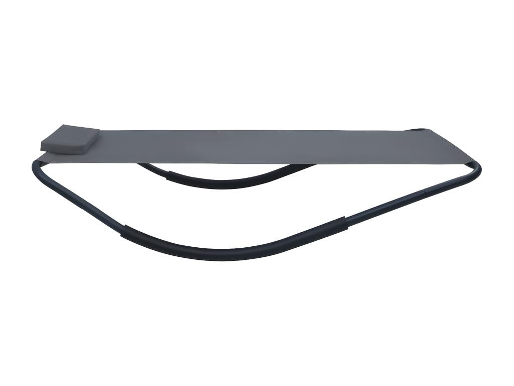 Gray Bed, 200 x 90 cm