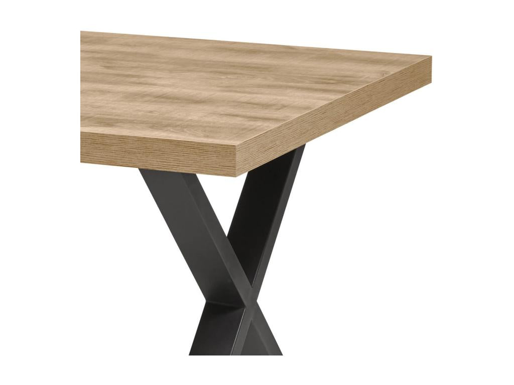 Brown Metal Table - dlz1766576493841