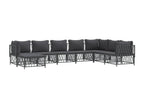 Anthracite Outdoor Furniture Set