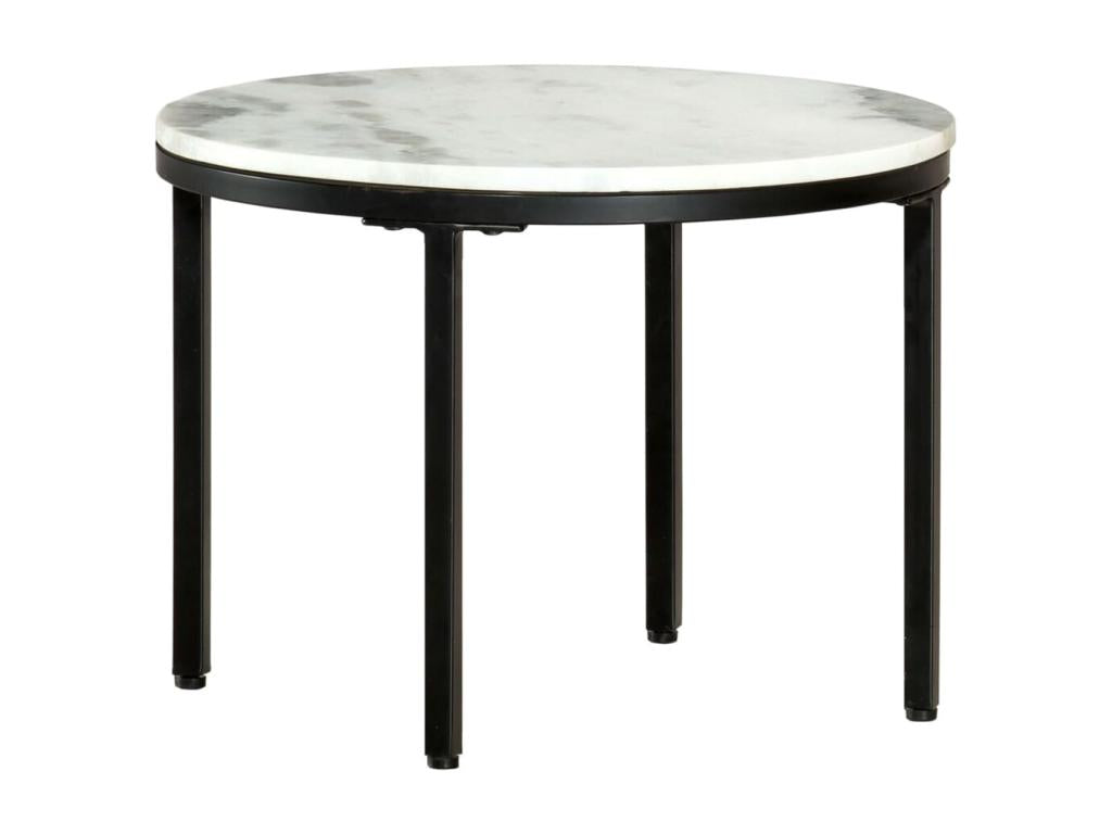 White Marble Coffee Table