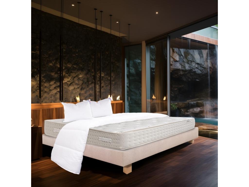 Beige Mattress, bed160 x 200 cm