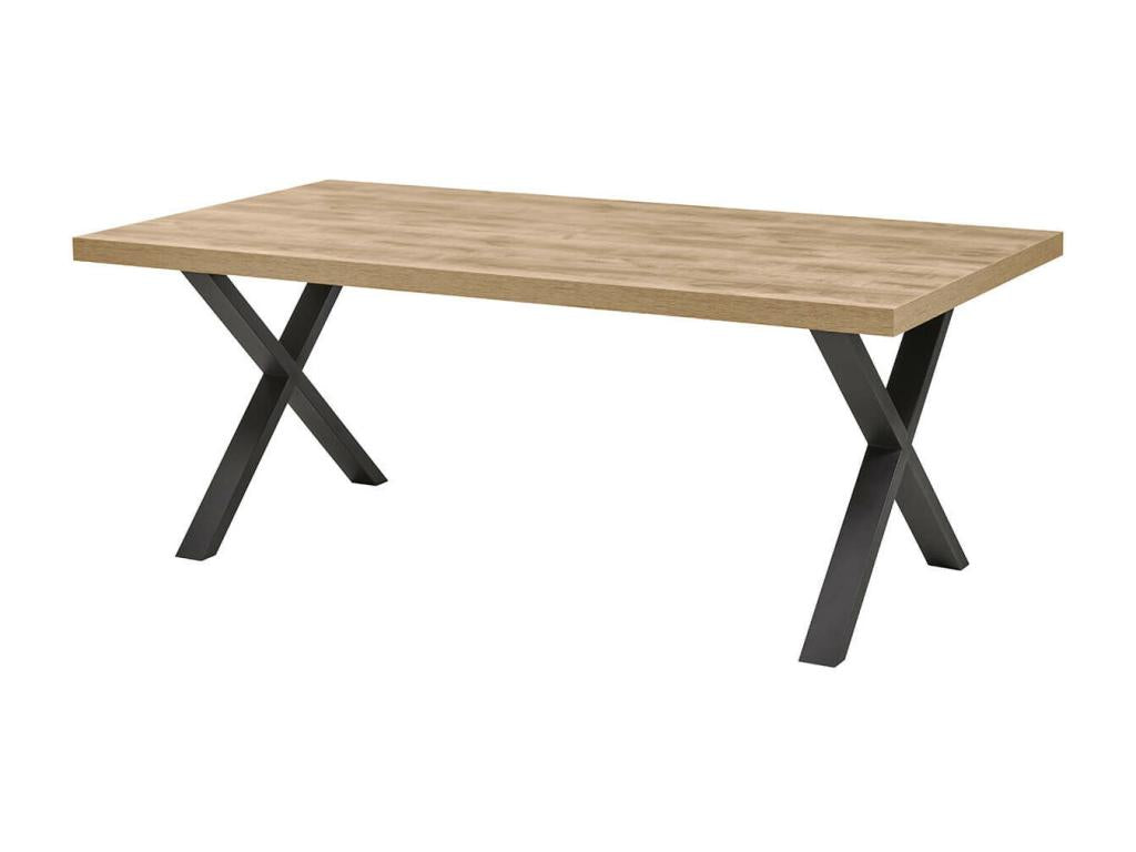 Brown Metal Table - dlz1766576493841