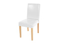 White Faux Leather Chair