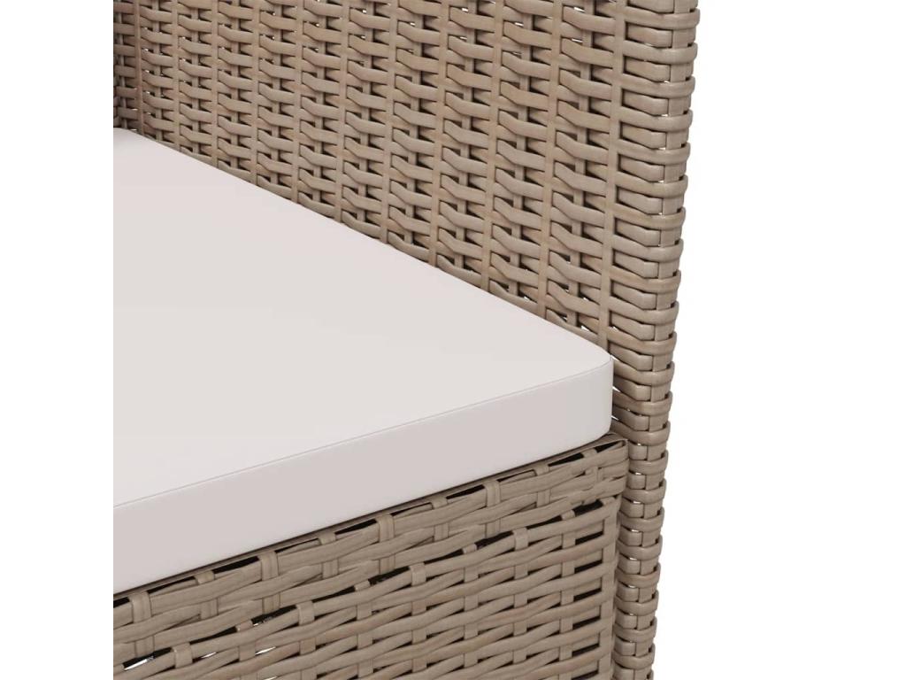 Beige Woven Resin Wicker Home Furniture