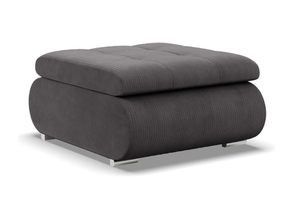Anthracite Ottoman