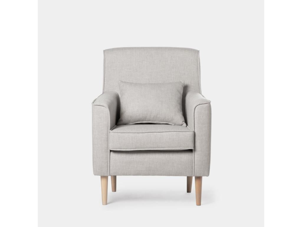Gray Accent Chair, 75 x 99 cm