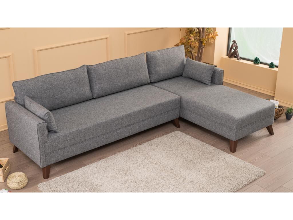 Gray Fabric Sofa