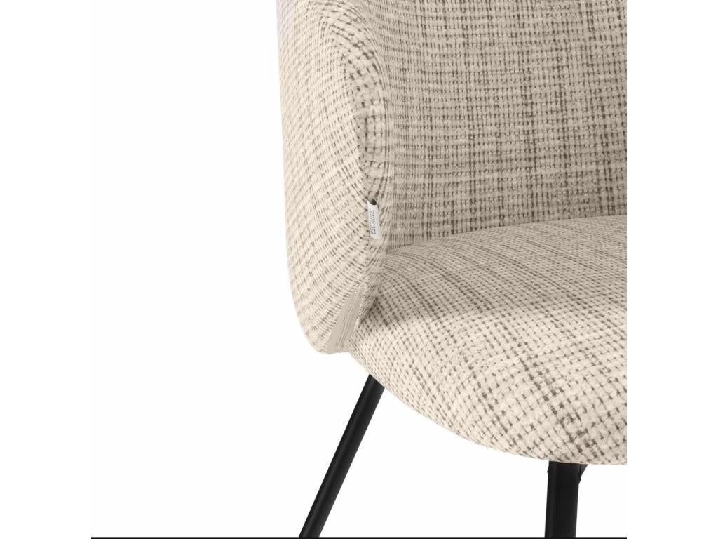 Brown Fabric Chair