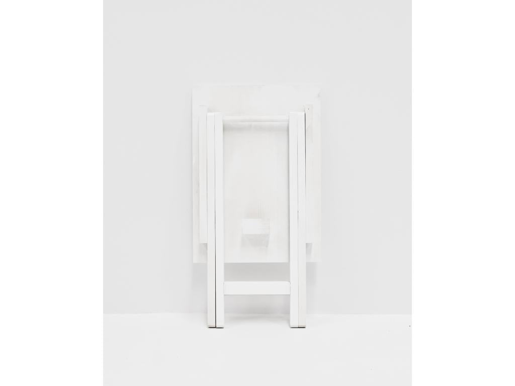 White Pine Wood Coffee Table, 48.5 x 53 cm