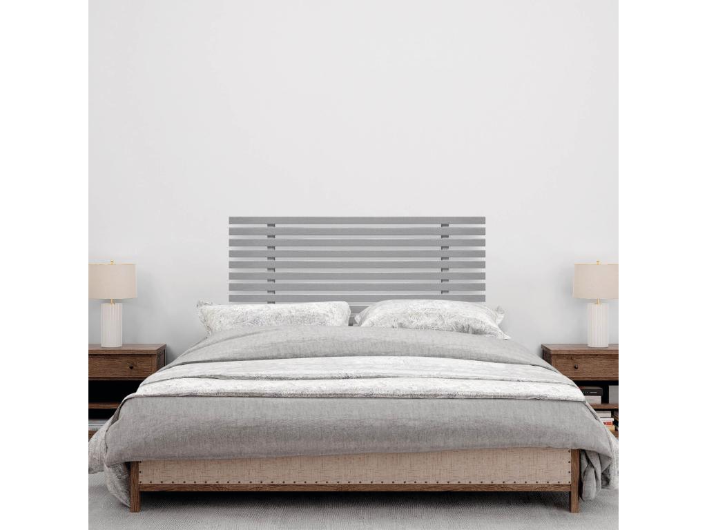 Beige Oak Wood Bed, 150 x 46 cm