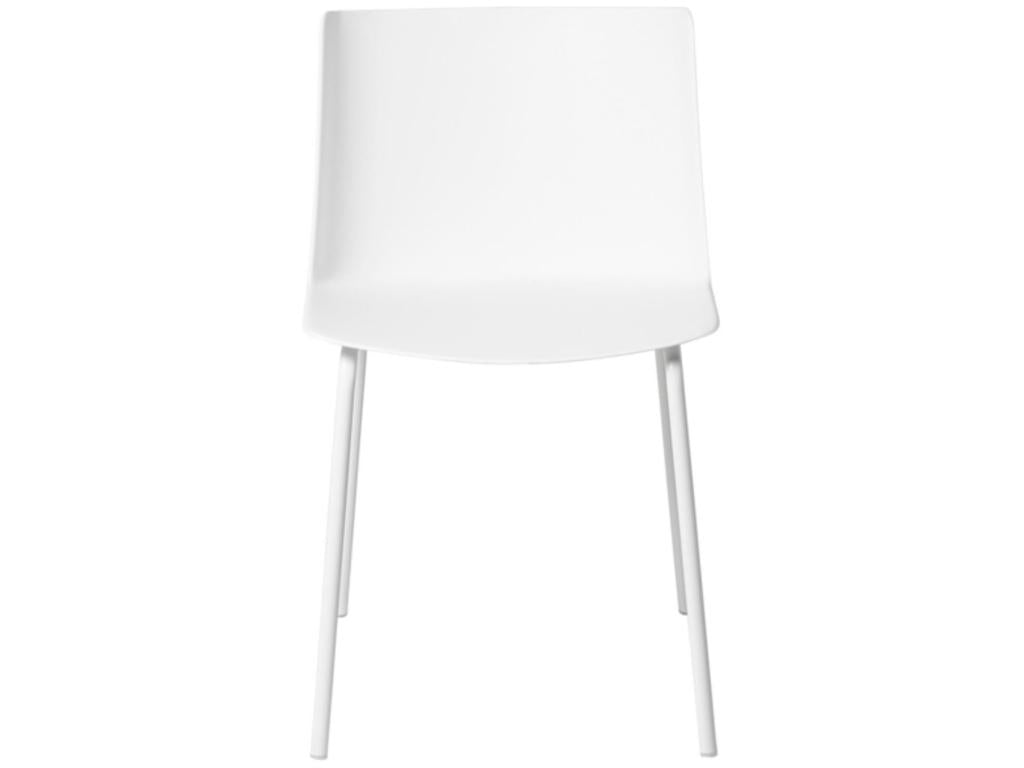 White Metal Chair