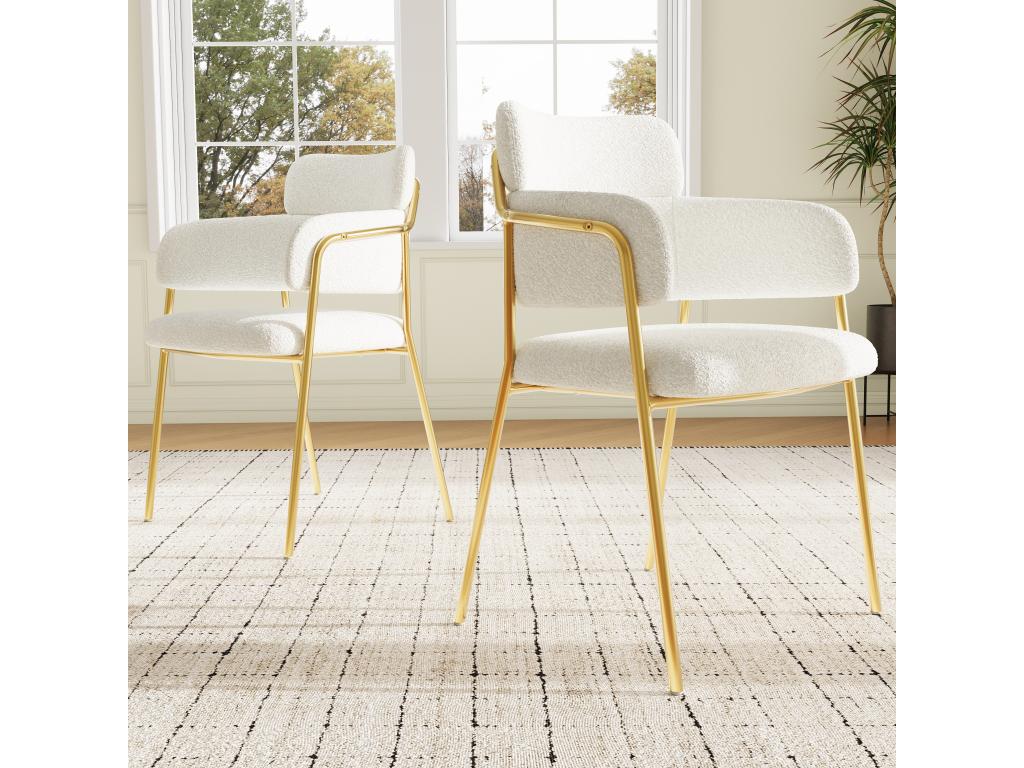 Beige Velvet Home Furniture, 52 x 54 x 77 cm