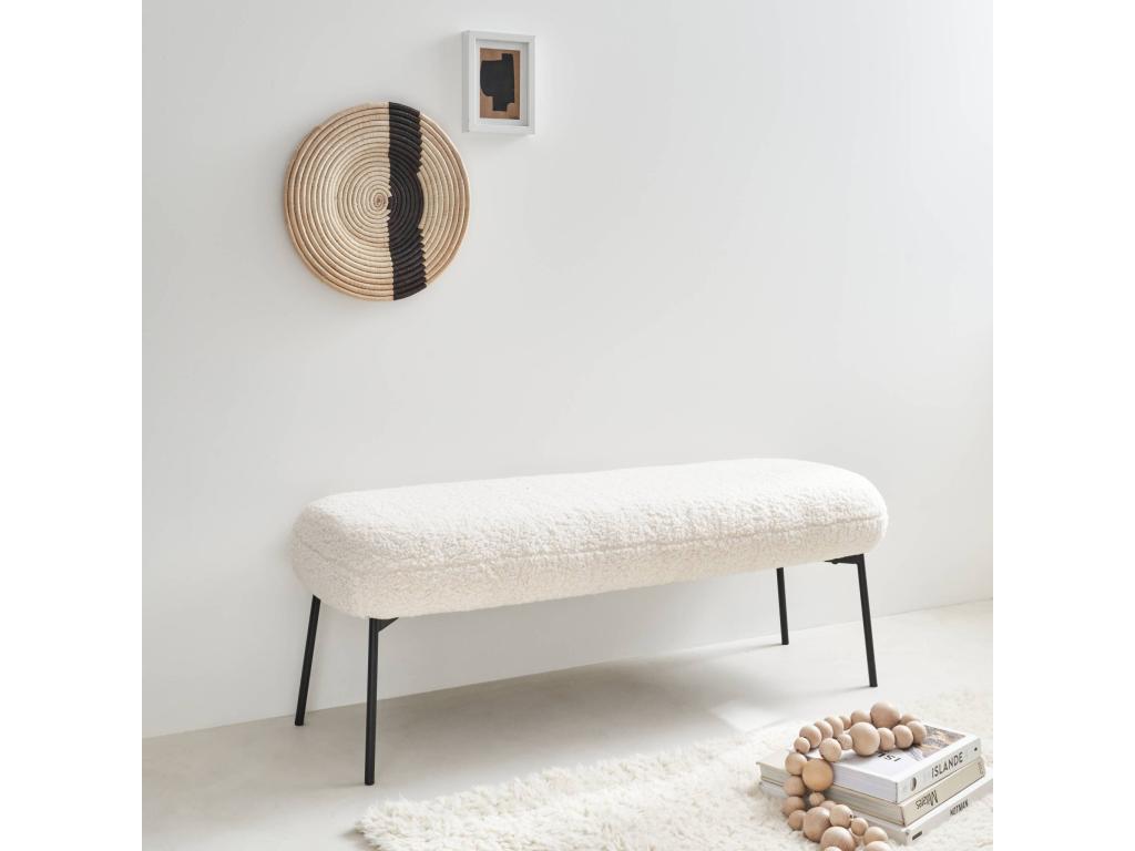 White Metal Bed - dlz1766576320519