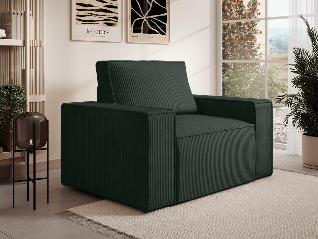 Green Velvet Accent Chair
