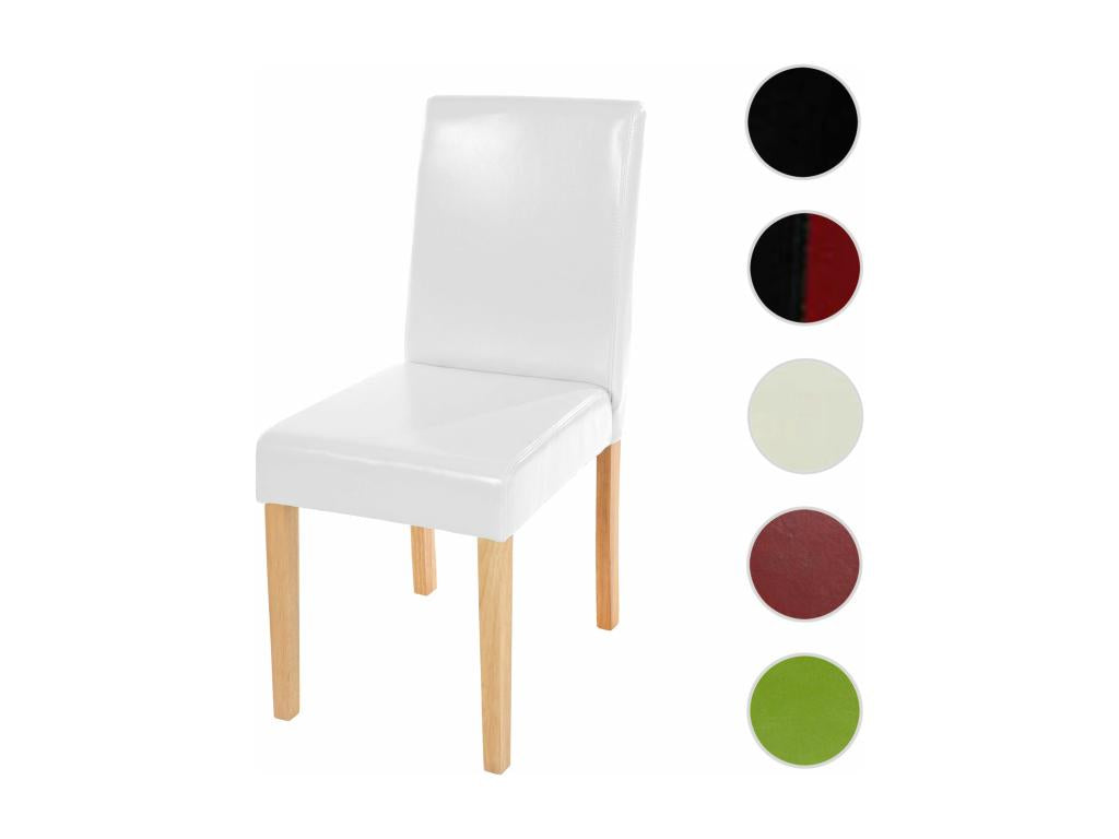 White Faux Leather Chair