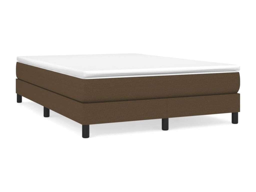 Brown Fabric Bed, 140 x 200 cm