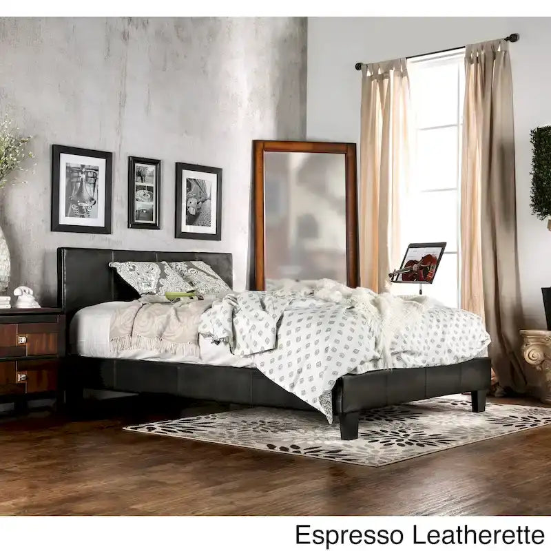 Porch & Den Harman California King Padded Upholstery Platform Bed