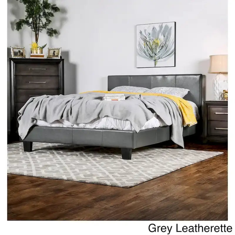 Porch & Den Harman California King Padded Upholstery Platform Bed