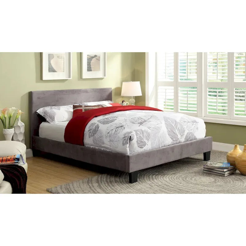 Porch & Den Harman California King Padded Upholstery Platform Bed