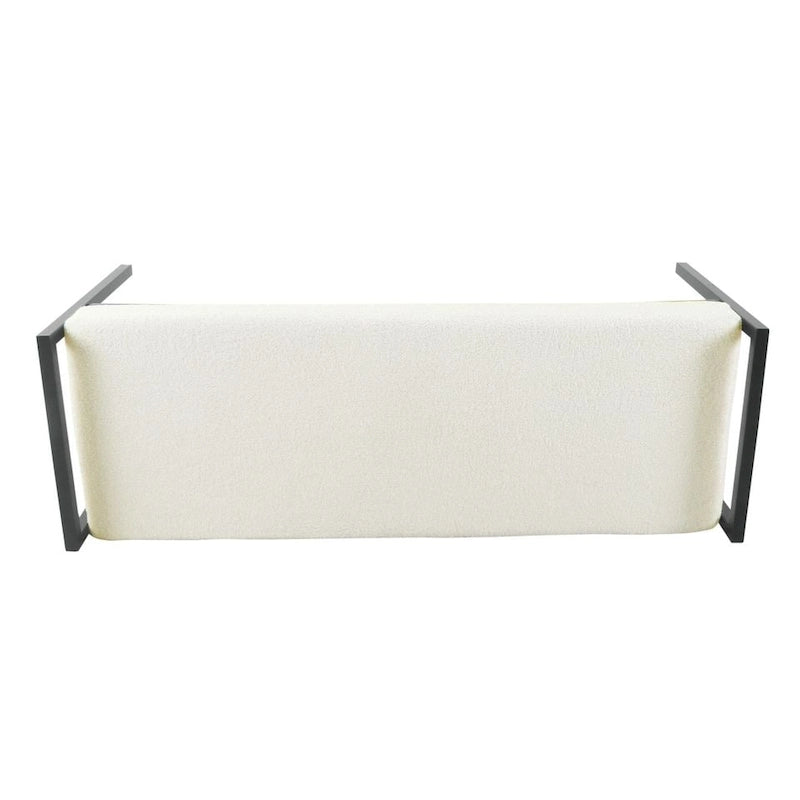 HomePop Modern Metal Bench