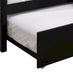 CraftPorch Rustic Wooden Twin Size Daybed With Trundle