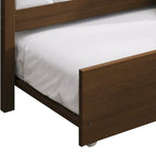 CraftPorch Rustic Wooden Twin Size Daybed With Trundle