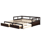 Extendable Bed Daybed with Two Drawers
