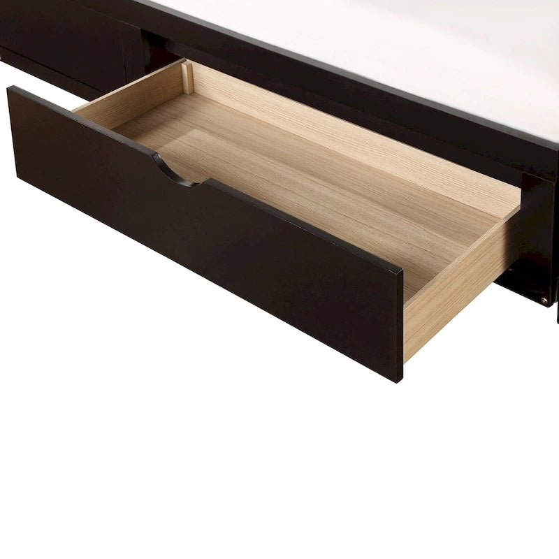 Extendable Bed Daybed with Two Drawers