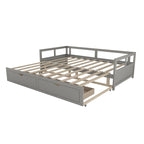 Extendable Bed Daybed with Two Drawers