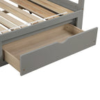 Extendable Bed Daybed with Two Drawers