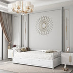 Extendable Bed Daybed with Two Drawers