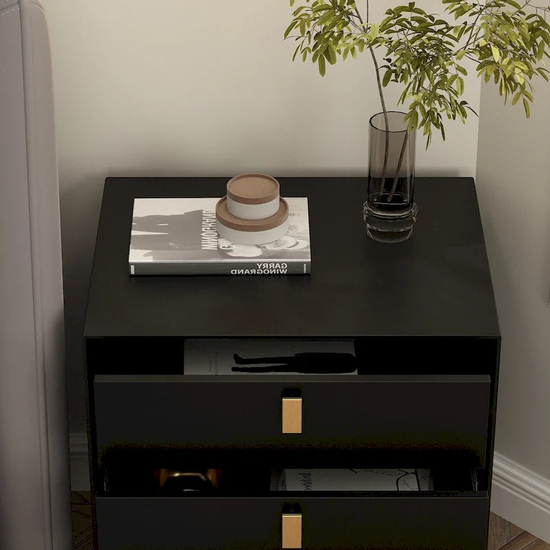 Timechee 3-Drawer Nightstand End Table Bedside Table