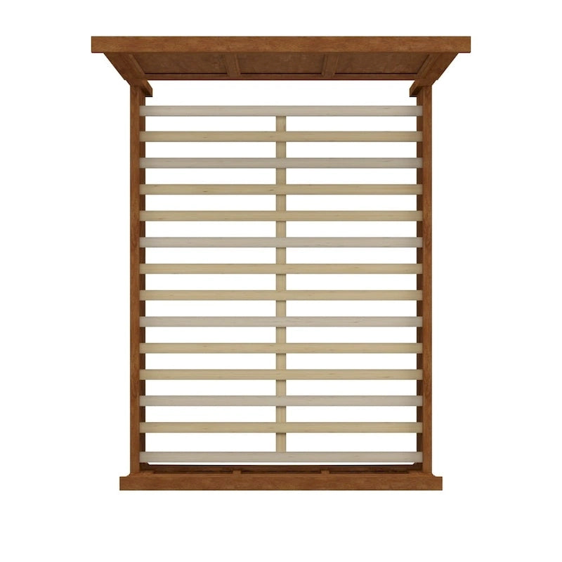 Ediline King Size Wood Panel Platform Storage Bed by iNSPIRE Q Classic