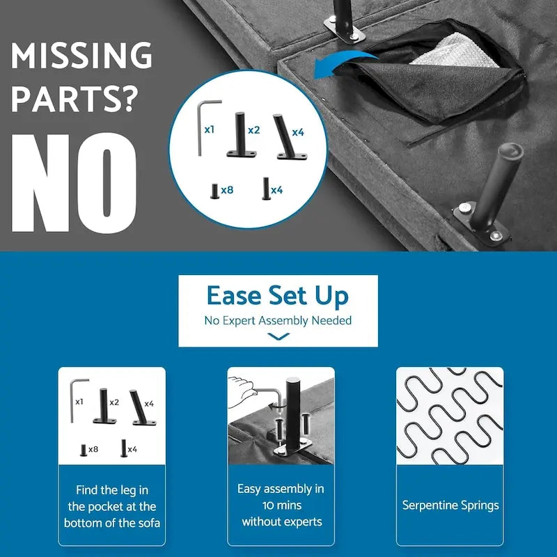 Futon Sofa Bed, Memory Foam Foldable Couch Convertible Loveseat Sleeper Daybed with Adjustable Armrests for Small Space