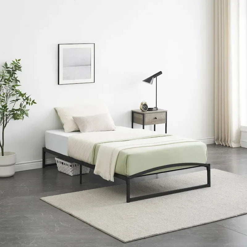10 Inch Metal Platform Low Profile Bed Frame