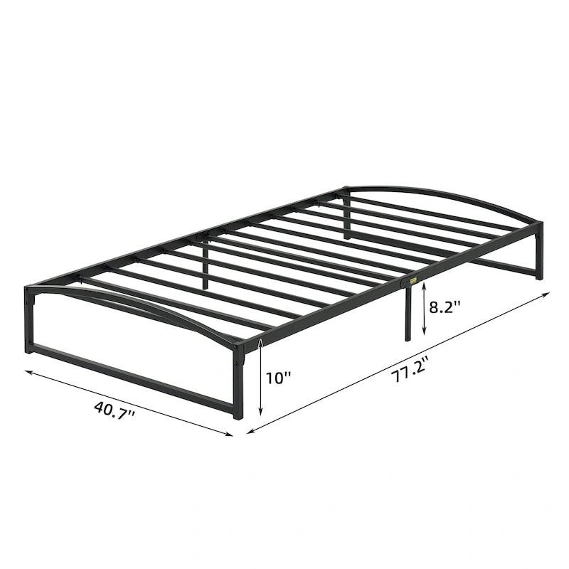 10 Inch Metal Platform Low Profile Bed Frame