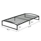 10 Inch Metal Platform Low Profile Bed Frame