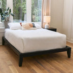 Yume Solid Wood Platform Bed with Japanese Joinery