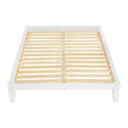 Yume Solid Wood Platform Bed with Japanese Joinery