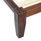 Yume Solid Wood Platform Bed with Japanese Joinery