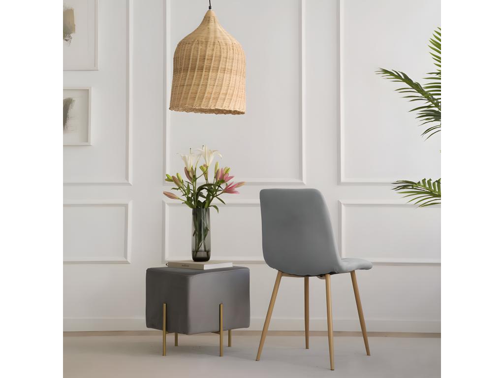 Gray Chair, 45 x 88 cm